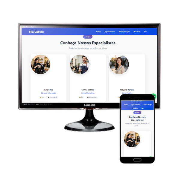Sistema de Agendamento Online para Salão de Beleza e Barbearia — Vitalício e Completo